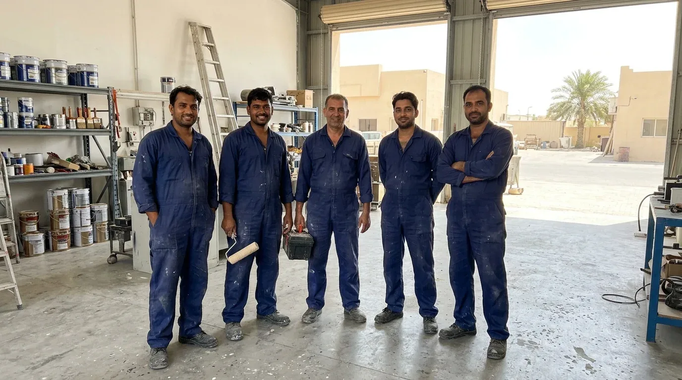 Our team in Abu Dhabi