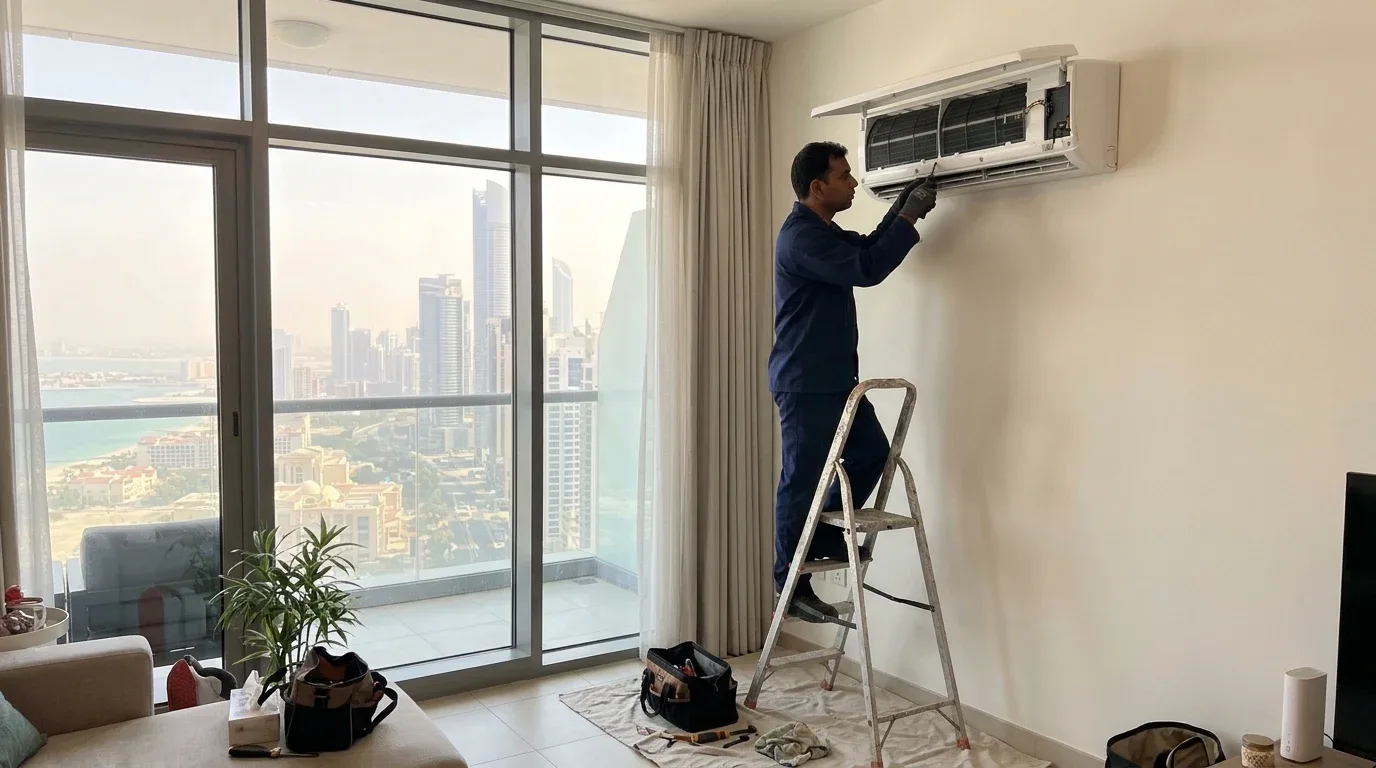 AC repair in Abu Dhabi