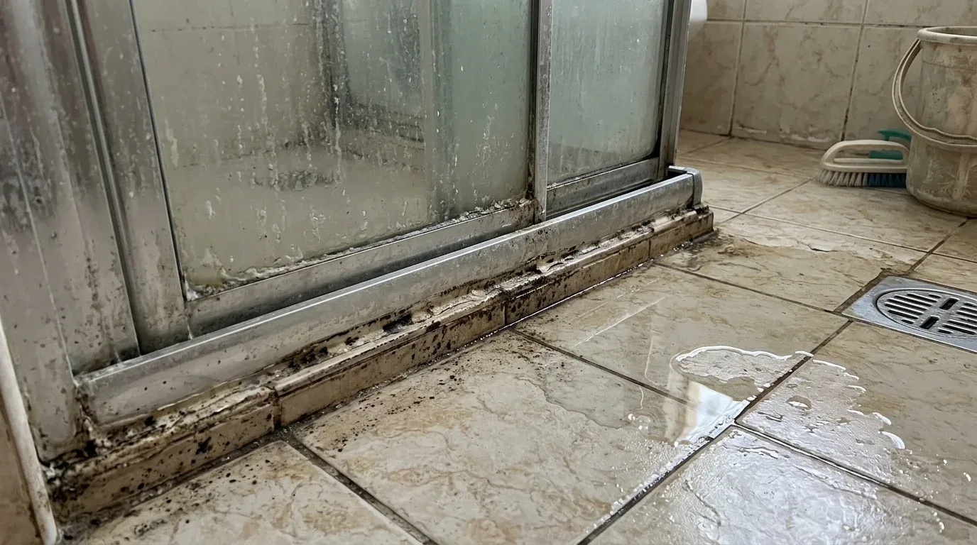 Leaking shower screen in Abu Dhabi
