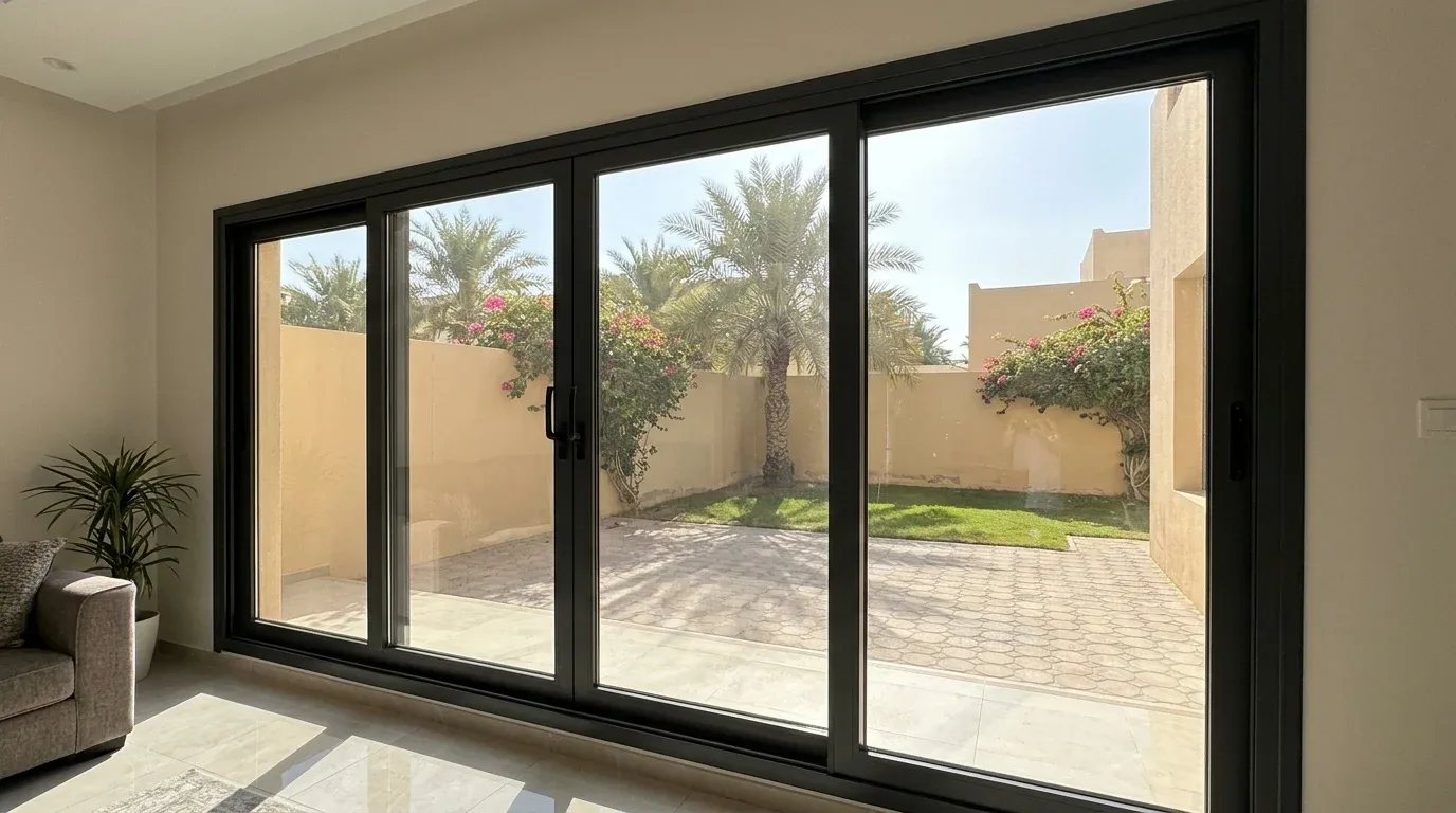 New aluminium window in Abu Dhabi