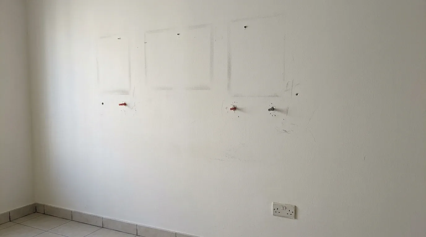 Nail holes and marks in Abu Dhabi