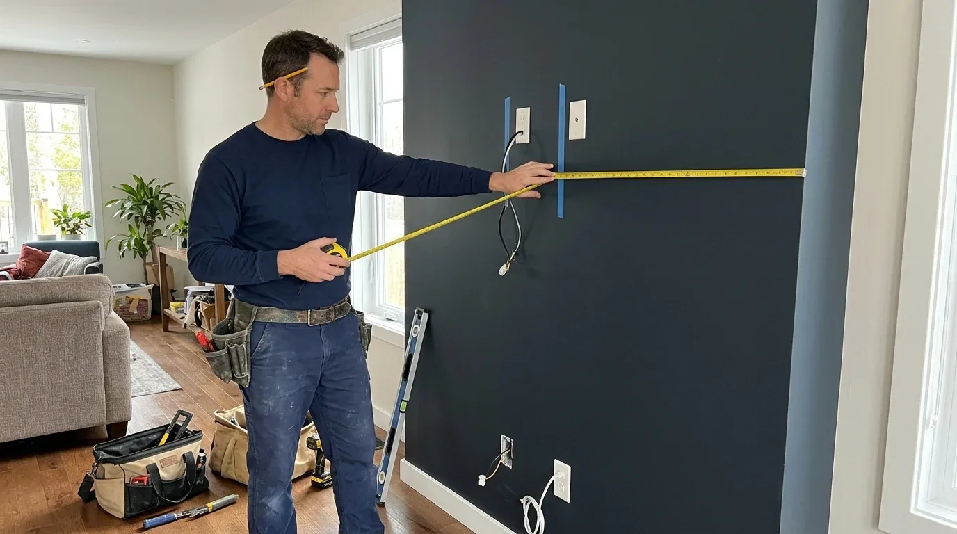 Measuring the wall in Abu Dhabi