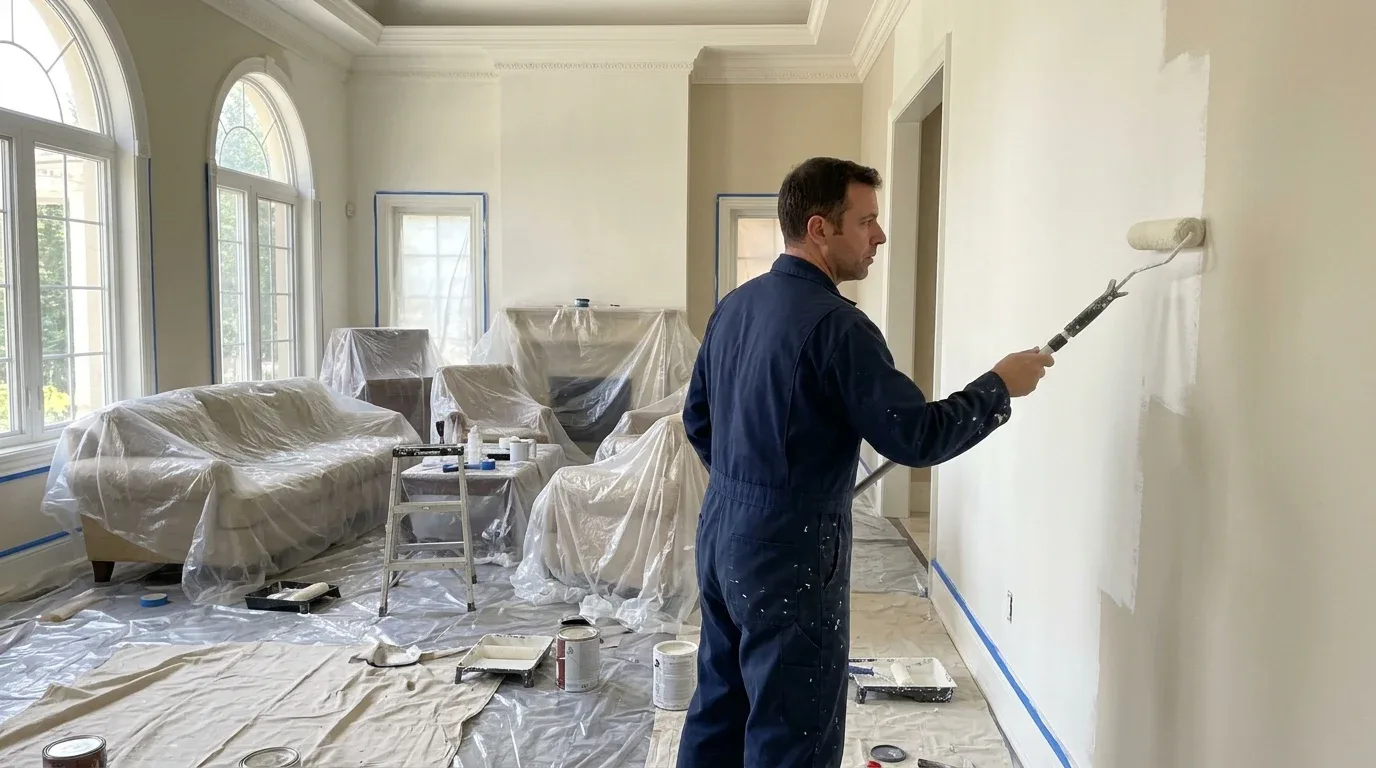 Interior painting in Abu Dhabi
