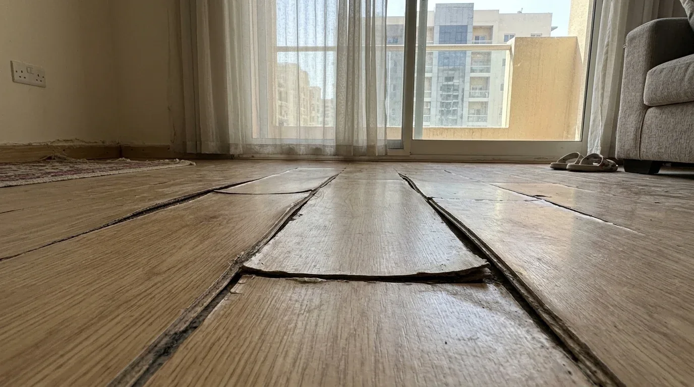 Lifting old floor in Abu Dhabi